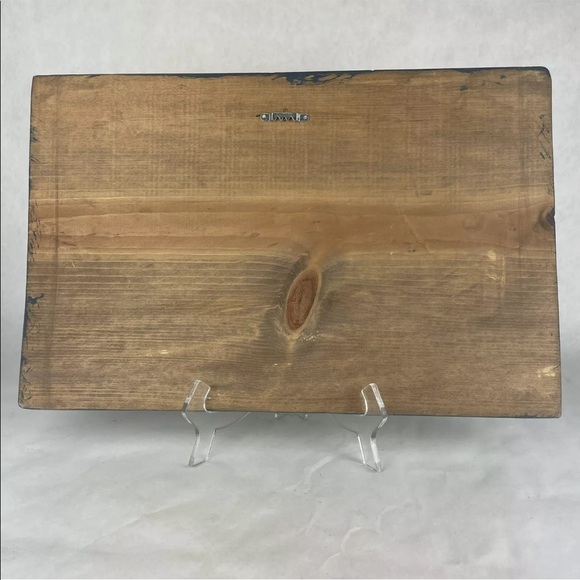 Hand Painted Cat Folk Art 4 Seasons Signed A D Foster On Wood Ready To Hang - Picture 3 of 12